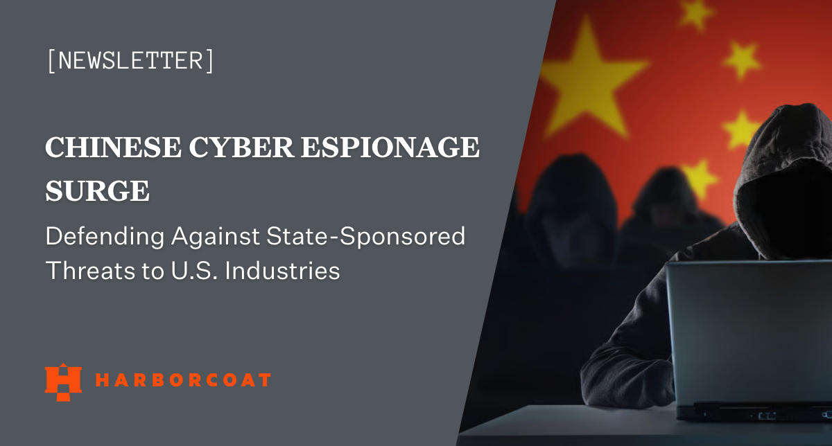 Chinese Cyber Espionage Surge: Defending Against State-Sponsored Threats to U.S. Industries